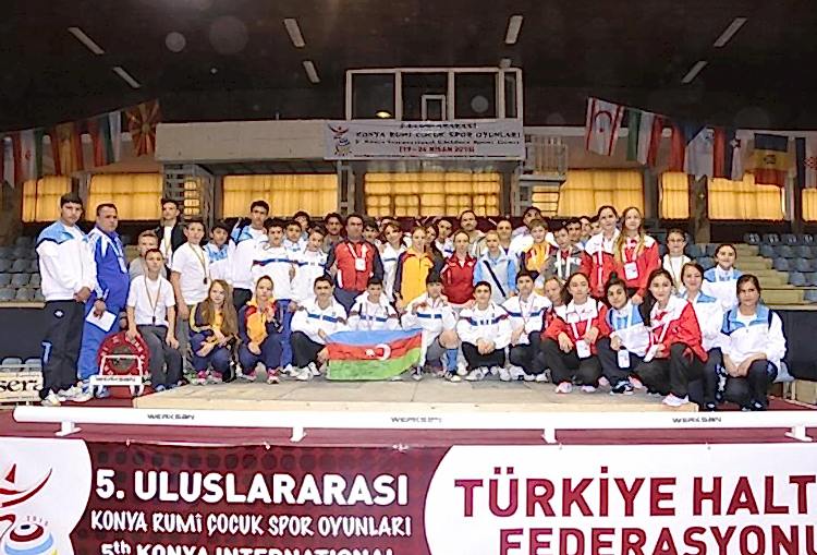 Dünya çocukları Konya'da yarıştı gorseli