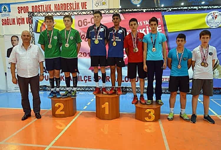 15 Yaş Türkiye Badminton Şampiyonası gorseli