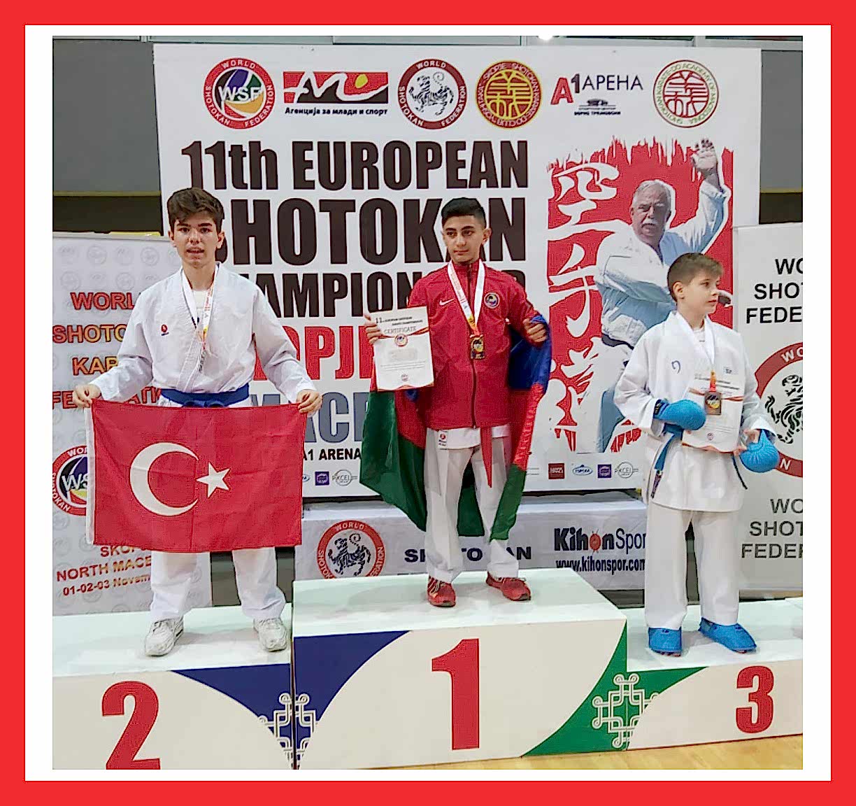 11.WSF Avrupa Karate Şampiyonası gorseli