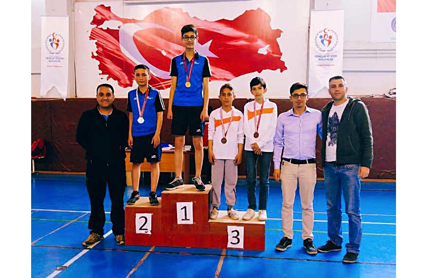 Minikler ,Yıldızlar, Gençler Masa Tenisi Şampiyonası gorseli