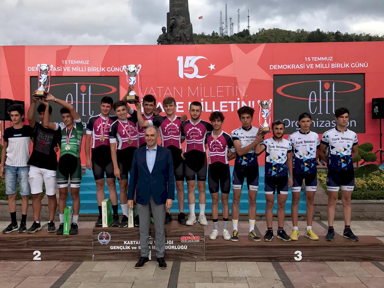 Ulusal 15 Temmuz Şehitlerini Anma Bisiklet Yarışması gorseli