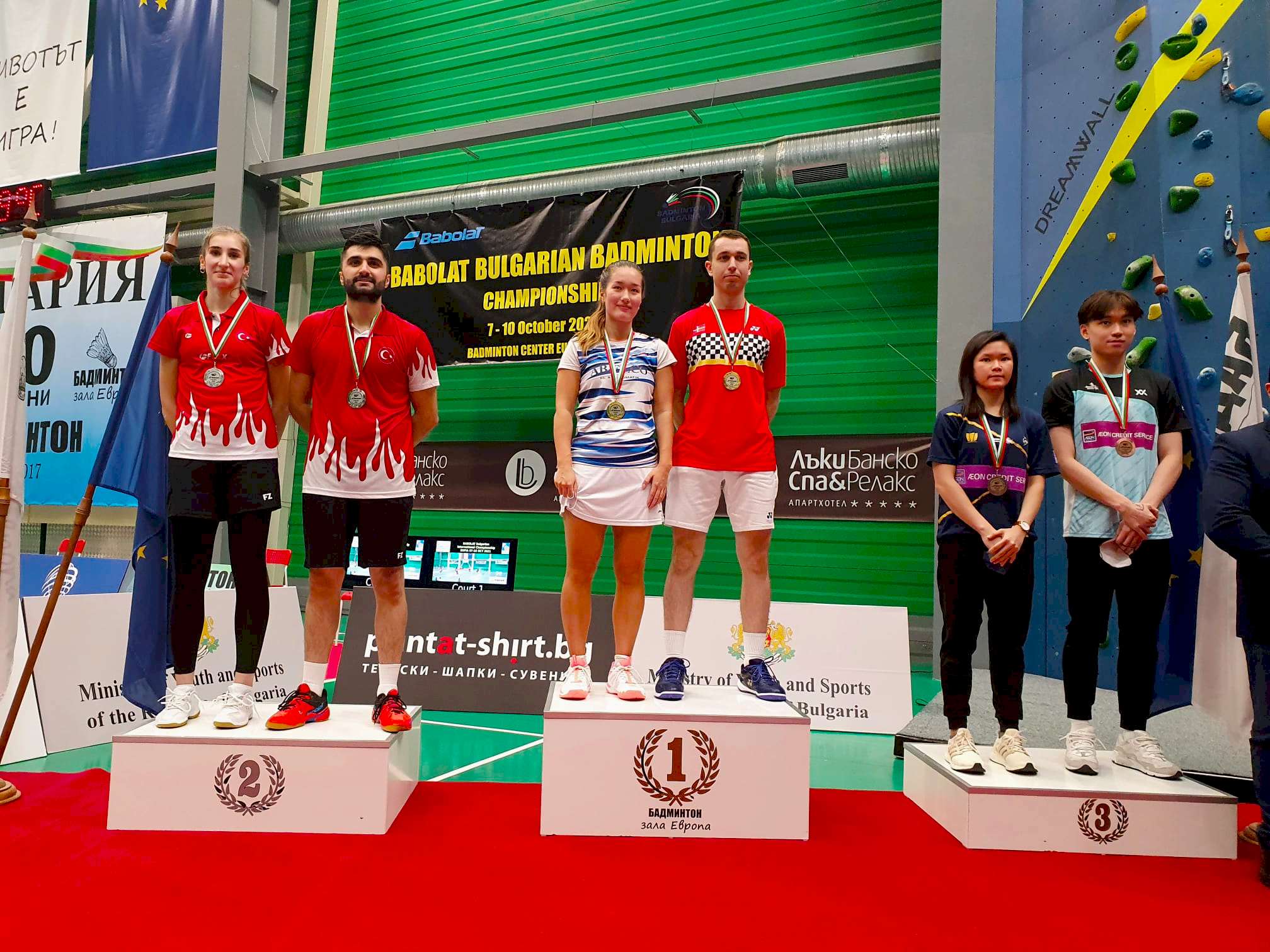 Babolat Bulgaristan Badminton Şampiyona 'sın da İki Gümüş Birden. gorseli