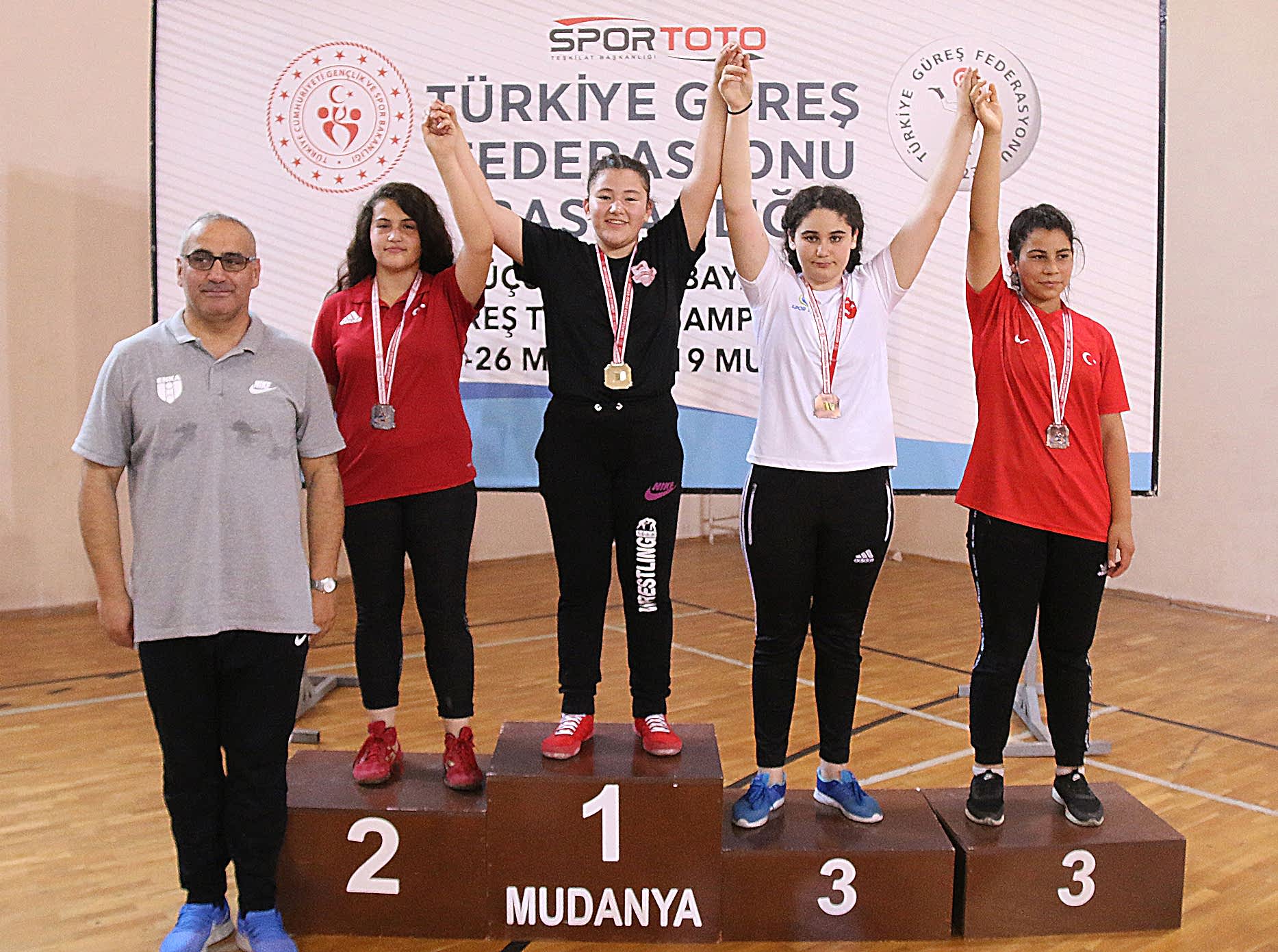  Küçük Yıldız Kadınlar Türkiye Güreş Şampiyonası gorseli