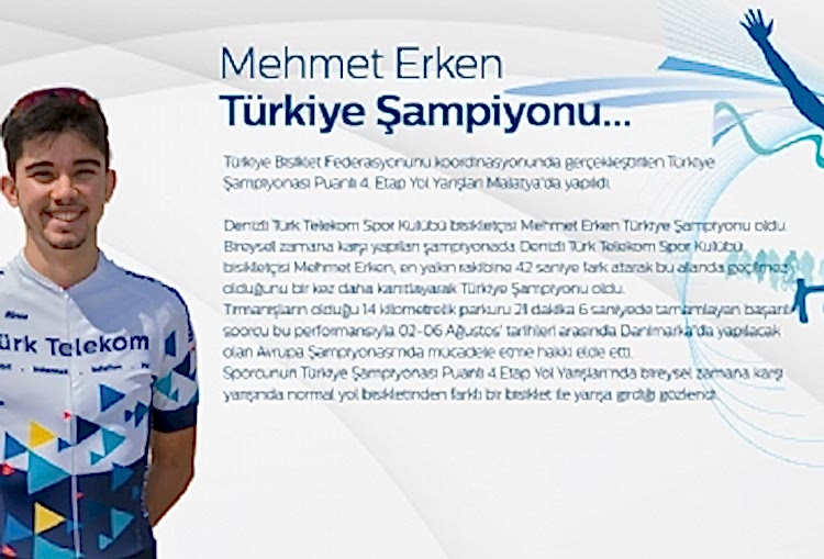 Mehmet Erken Türkiye Şampiyonu gorseli