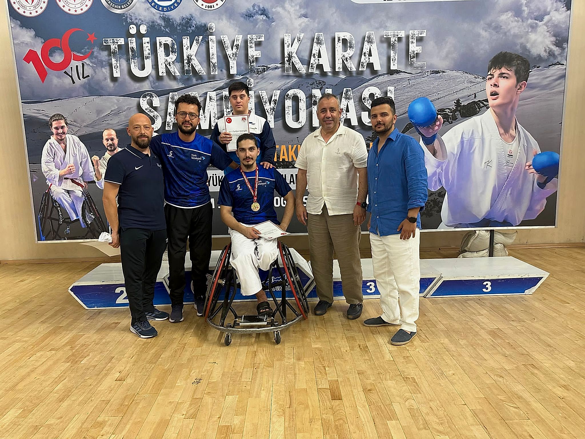 Parakarate Türkiye Şampiyonası'nda 3 Madalya gorseli