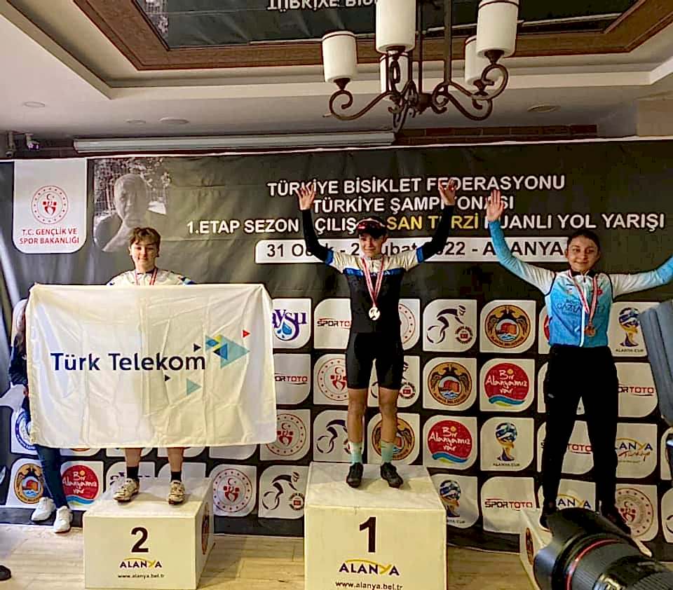 Türkiye Bisiklet Şampiyonası'n da Gümüş Madalya gorseli
