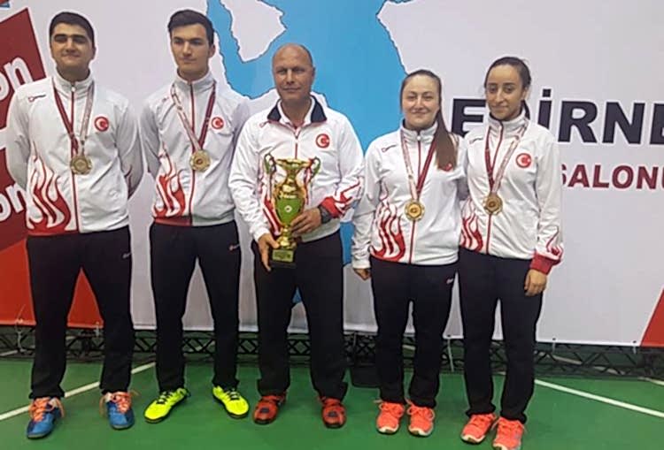 Erzincan’lı Badmintoncular Balkan Şampiyonu… gorseli
