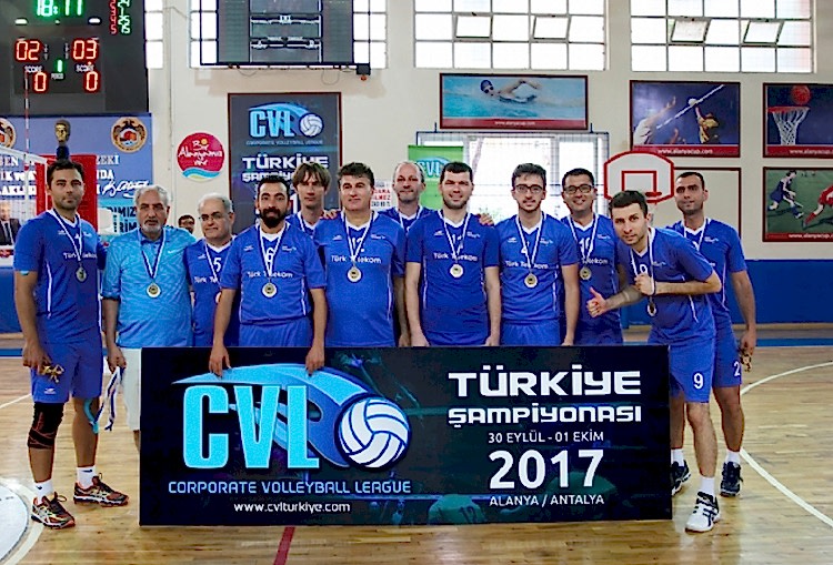 Türk Telekom Voleybol Takımı CVL Türkiye Şampiyonu gorseli