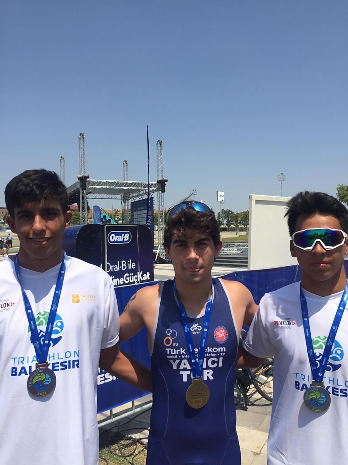 Triatlon Türkiye Kupası Şampiyonu Abdullah Yazıcı  gorseli